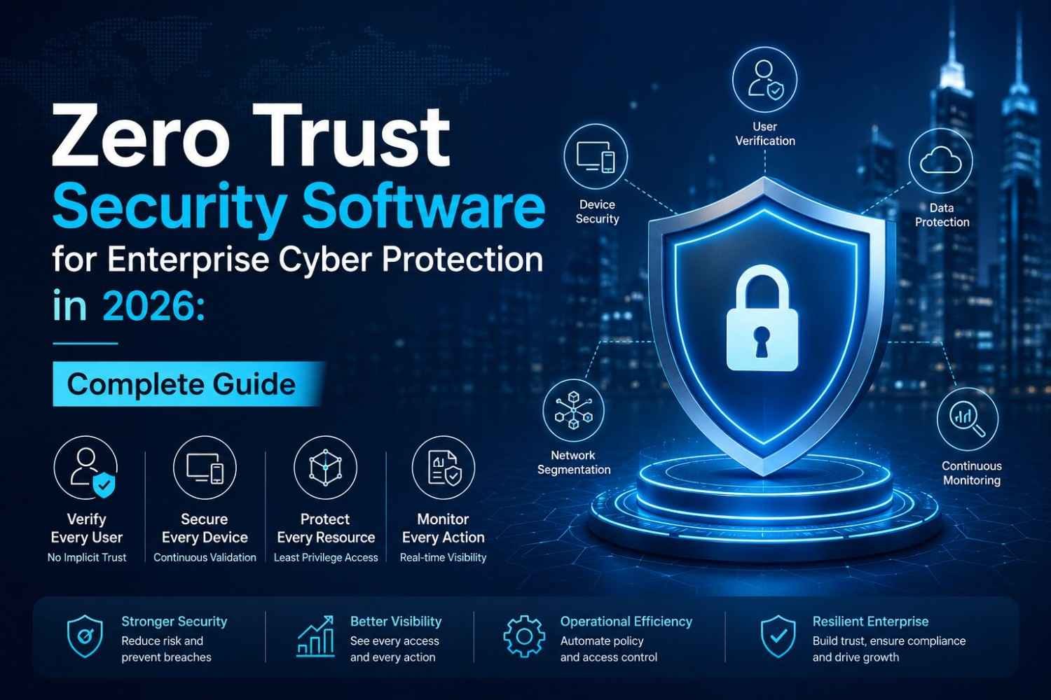 Zero Trust Security Software for Enterprise Cyber Protection in 2026: Complete Guide